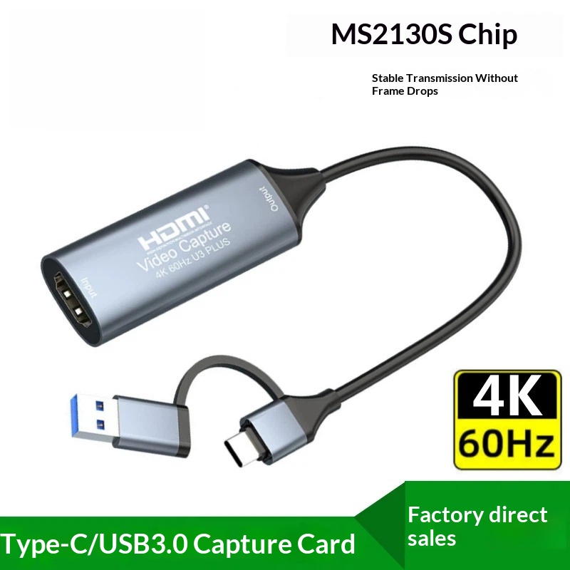 Capture Card 4K Hdmi - Tarjeta de Captura de Video USB3.0