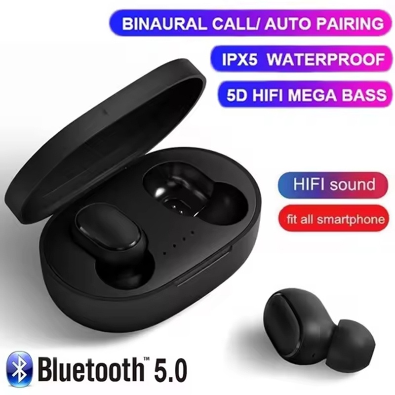 Esports Gaming Earbuds - Auriculares A6S TWS inalámbricos Bluetooth 5,0,