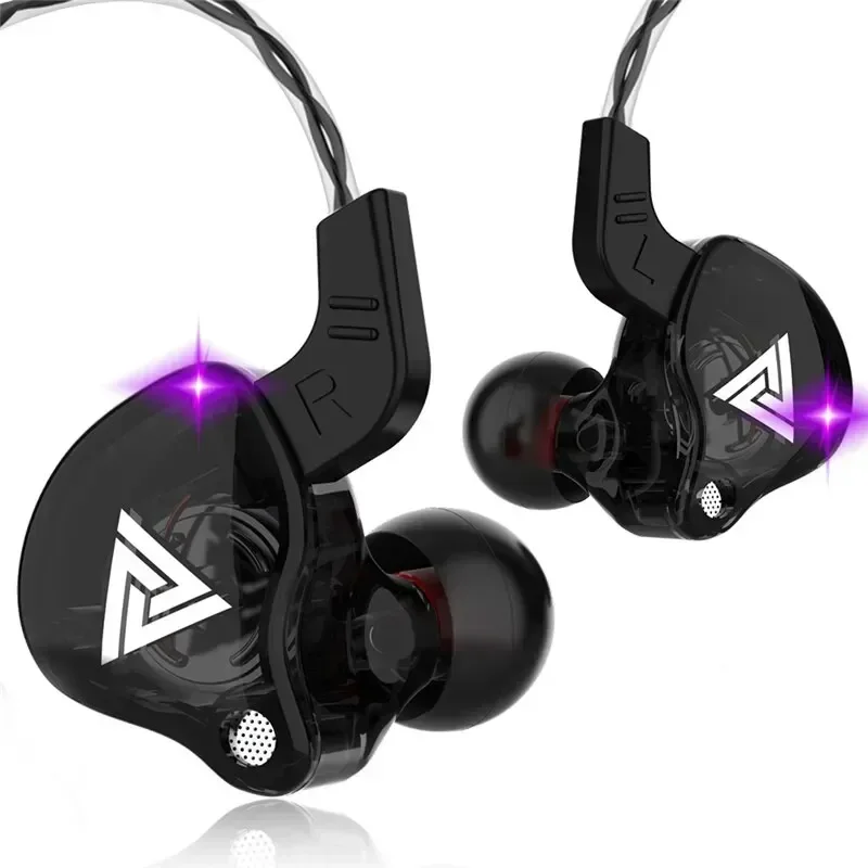 Esports Gaming Earbuds - Original QKZ AK6 controlador de cobre
