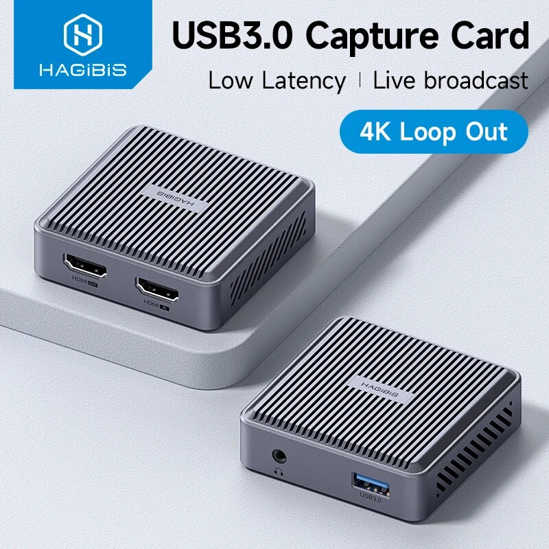 Capture Card 4K Hdmi - Tarjeta de captura de vídeo Compatible