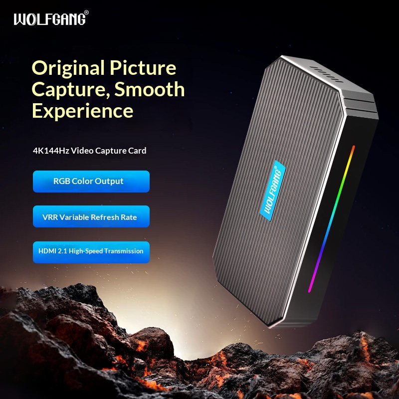 Capture Card 4K Hdmi - Tarjeta de Captura Wolfgang WVD12 para