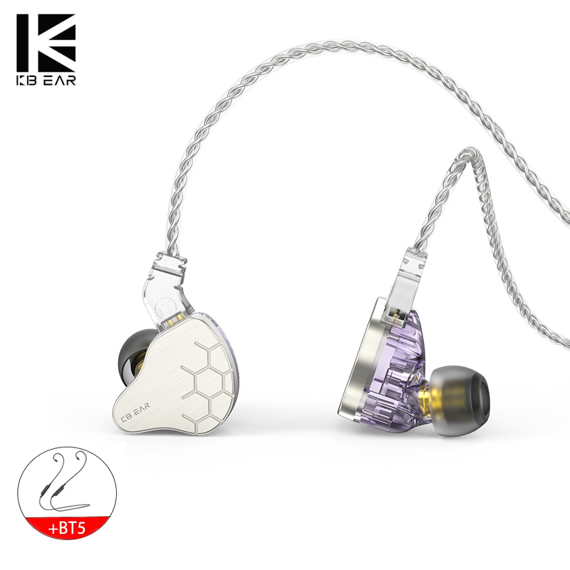 Esports Gaming Earbuds - KBEAR-auriculares híbridos Lark 1DD + 1BA,