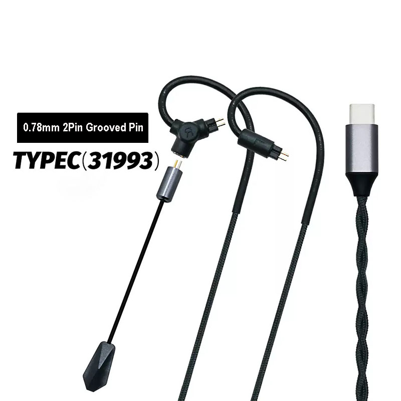 Esports Gaming Gear - Cable para Auriculares Gaming QDC MMCX