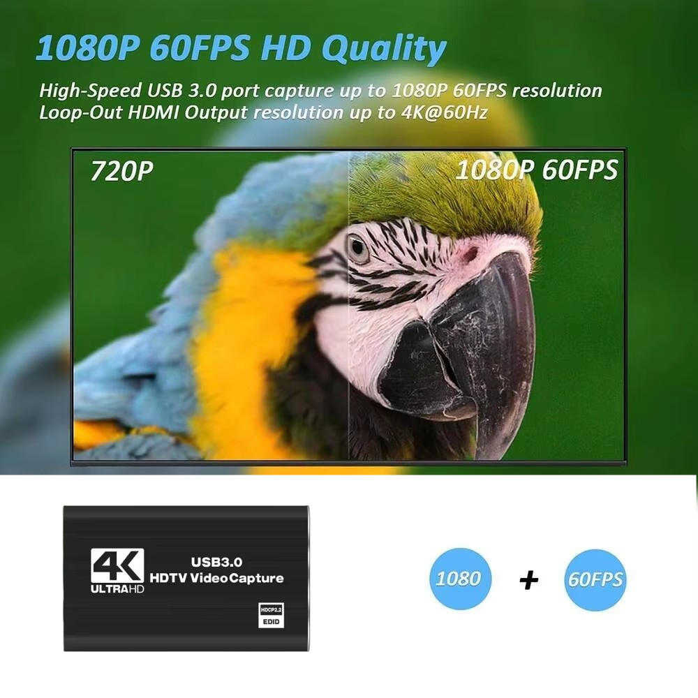 Tarjeta Capturadora de Video 4 - Capture Card 4K Hdmi reseña y precio