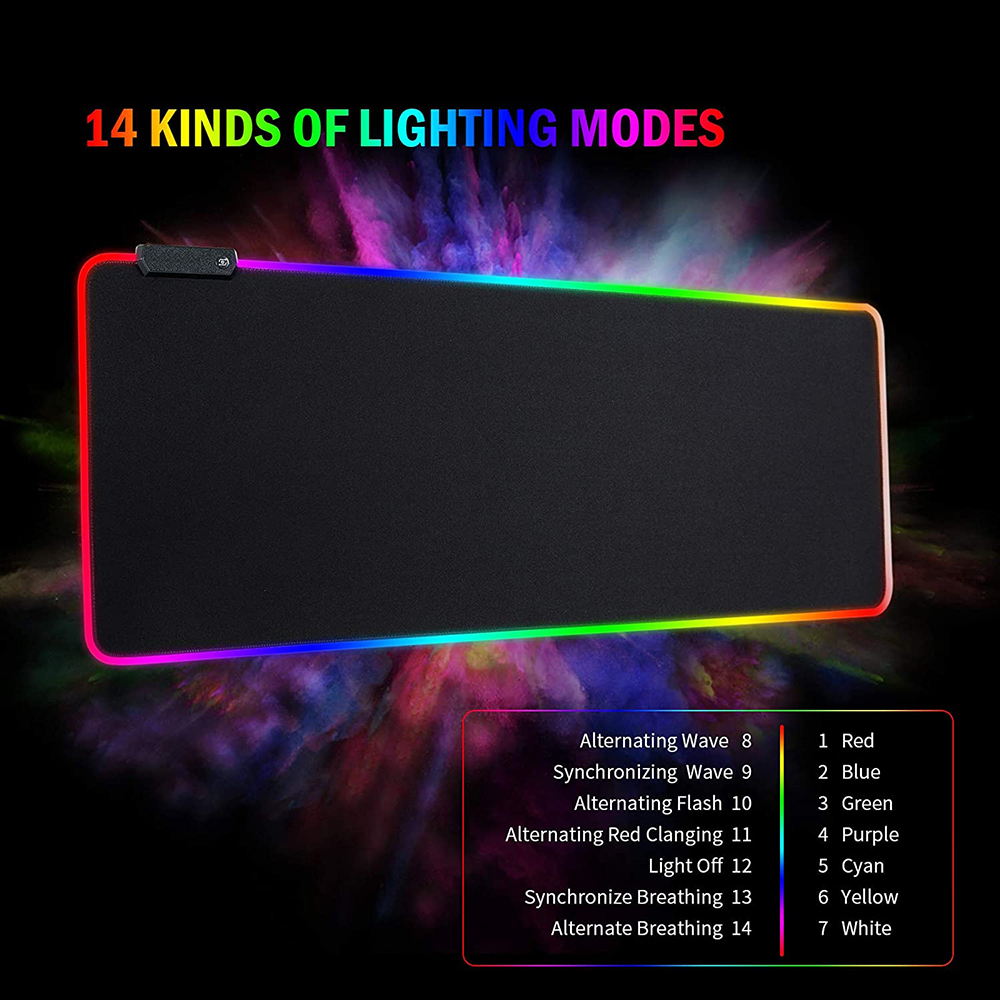 Alfombrilla de ratón RGB para  - Mouse Pad Extended Rgb reseña y precio