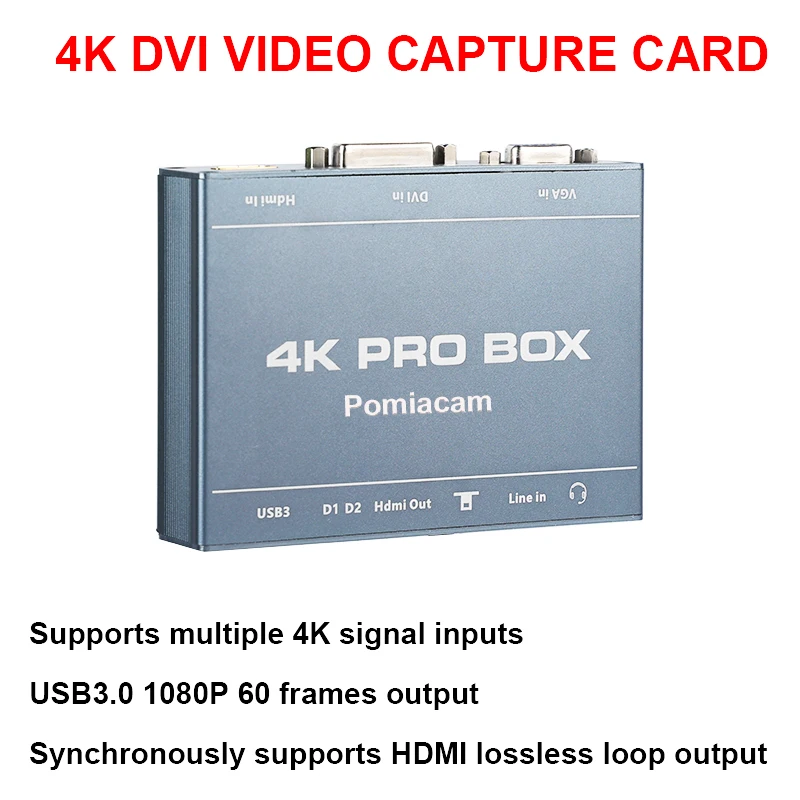 Tarjeta de captura 4K PRO BOX  - Capture Card 4K Hdmi reseña y precio