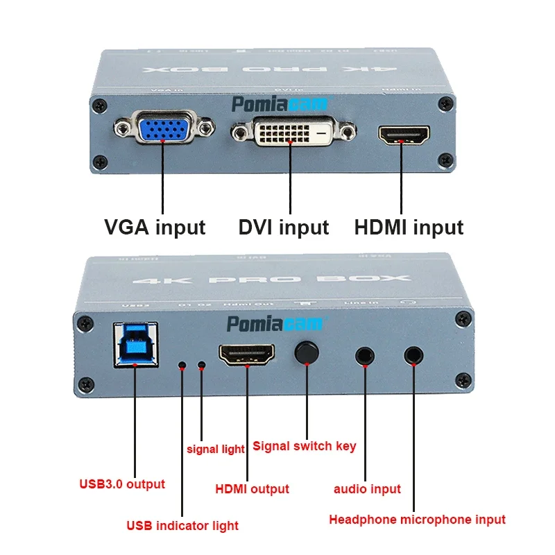 Tarjeta de captura 4K PRO BOX  - Capture Card 4K Hdmi reseña y precio