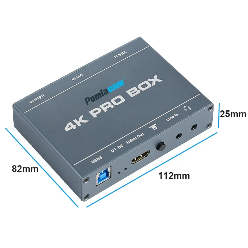 Tarjeta de captura 4K PRO BOX  - Capture Card 4K Hdmi reseña y precio