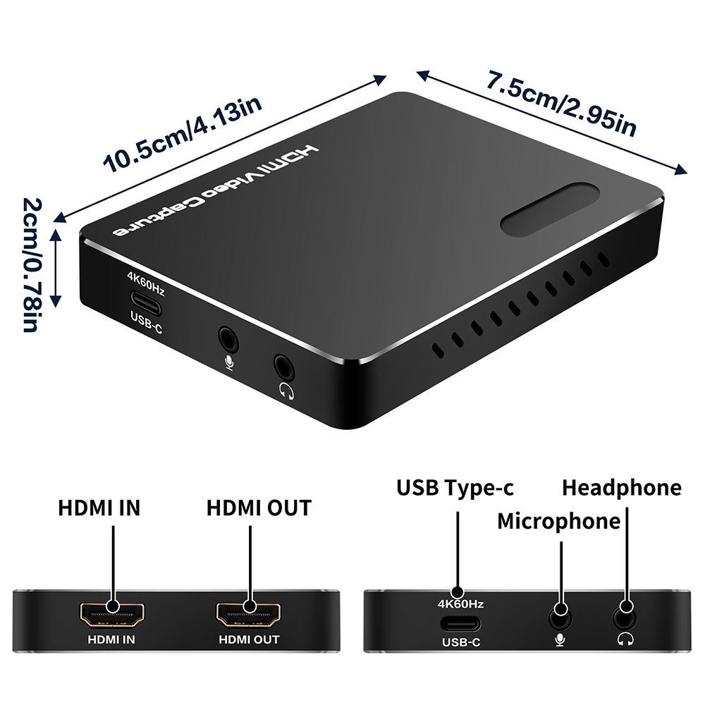 Tarjeta de captura de vídeo Co - Capture Card 4K Hdmi reseña y precio