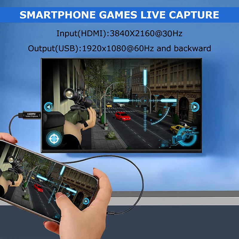 Tarjeta de captura de vídeo 4K - Capture Card 4K Hdmi reseña y precio