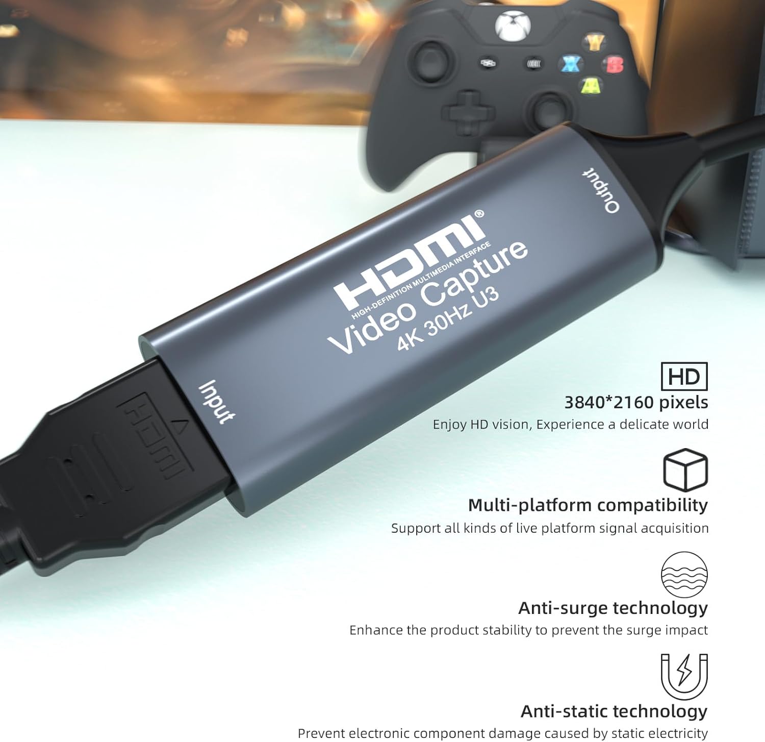 Tarjeta de captura de vídeo 4K - Capture Card 4K Hdmi reseña y precio