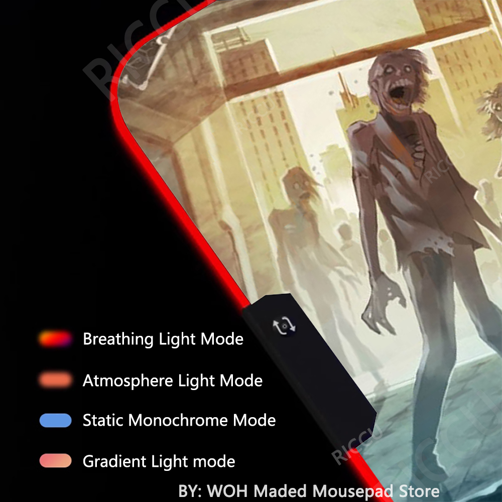 Proyecto Zomboid juego alfombr - Mouse Pad Extended Rgb reseña y precio
