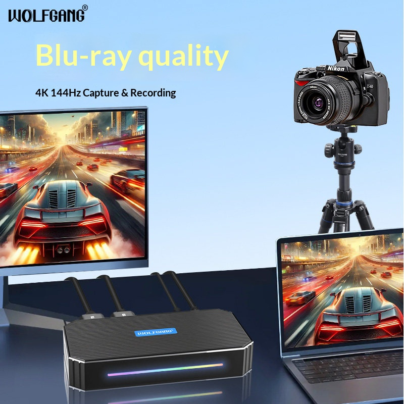 Tarjeta de Captura Wolfgang WV - Capture Card 4K Hdmi reseña y precio