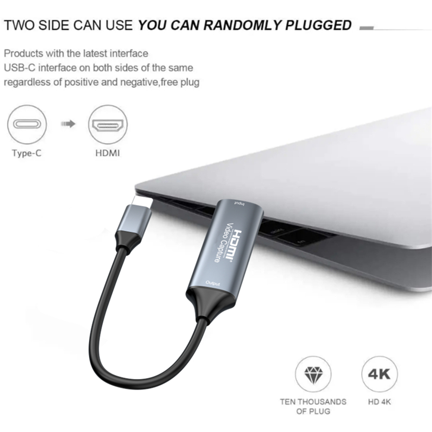 Cable USB tipo C a HDMI 4K USB - Capture Card 4K Hdmi reseña y precio
